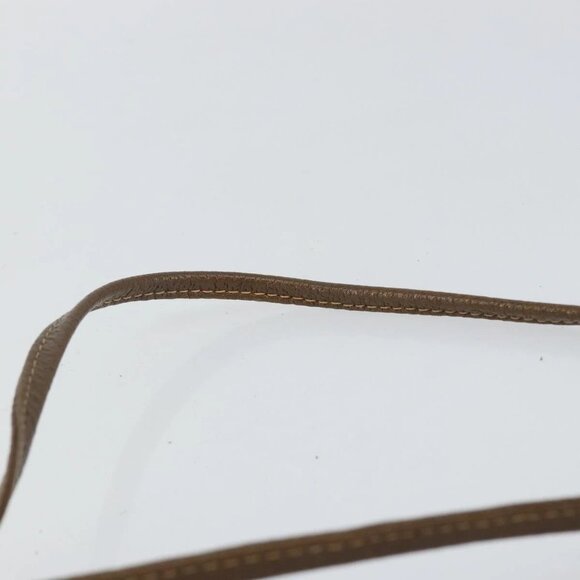 GUCCI GG Supreme Web Sherry Line Bag PVC Beige Gold 904 02 047 Auth 142439 - Picture 9 of 16